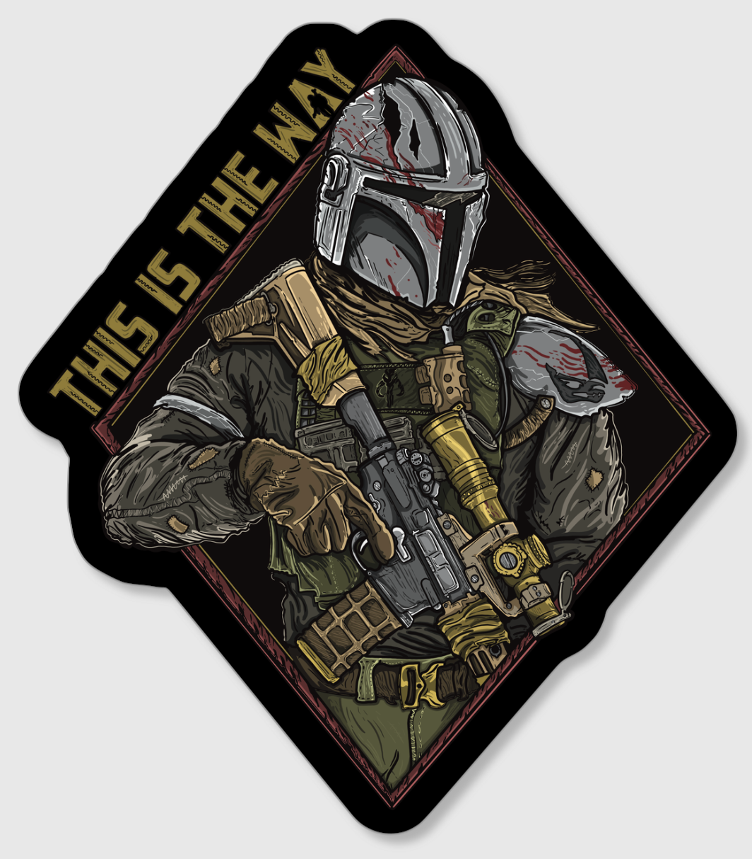 This Is The Way Sticker – Phaselineco