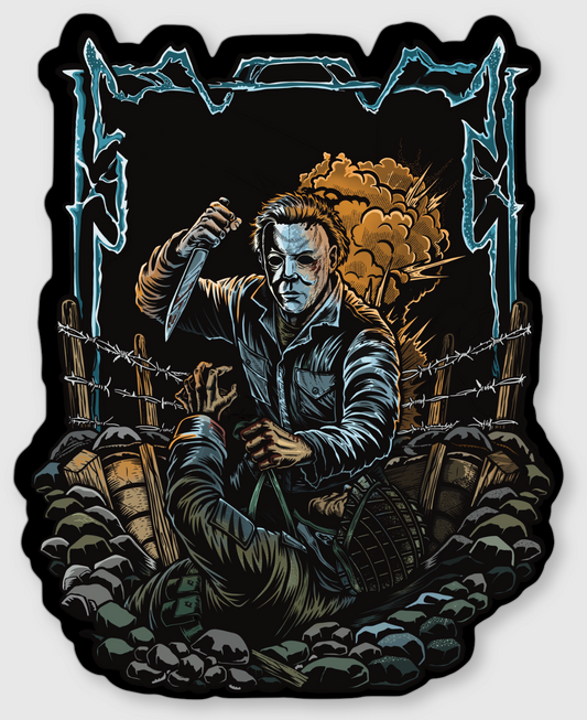 Trench Myers Sticker