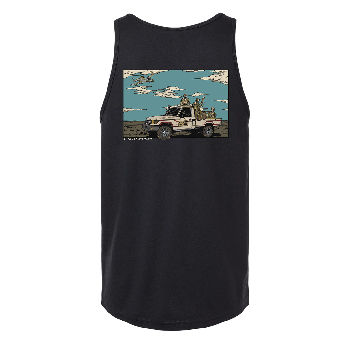 Will Work For Beer Tank Top