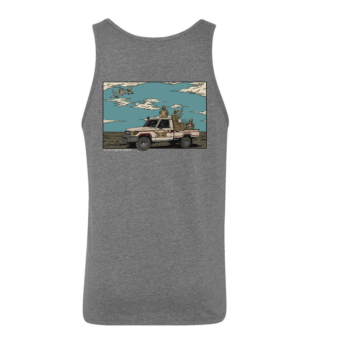 Will Work For Beer Tank Top