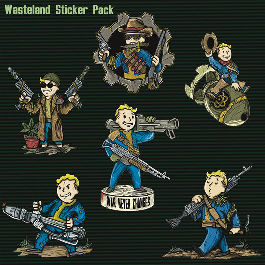 Wasteland Sticker Pack