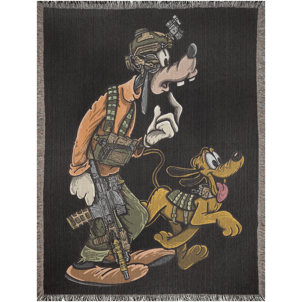 Goon Toon Woven Blanket