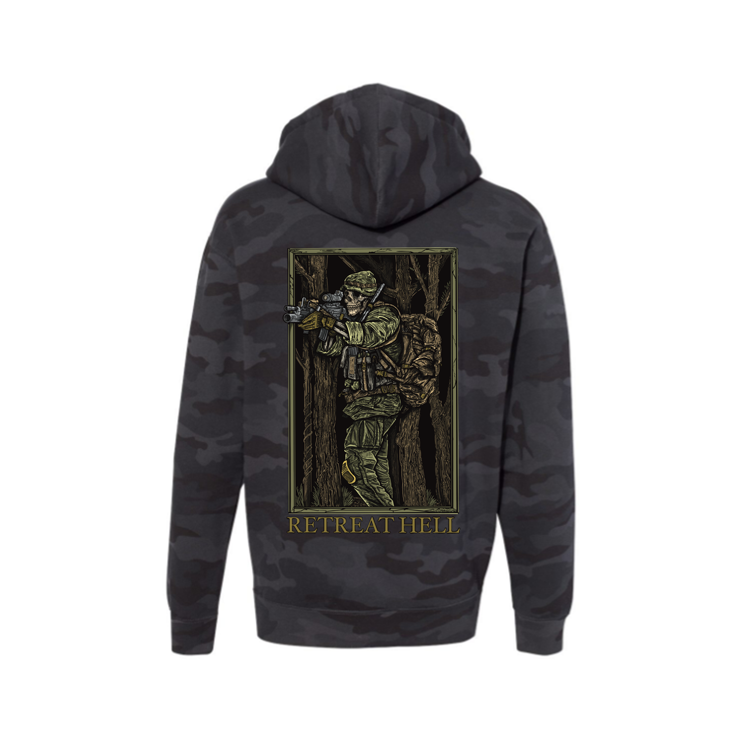 Retreat Hell Hoodie