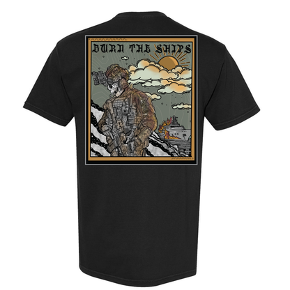 Burn The Ships Heavyweight Tee