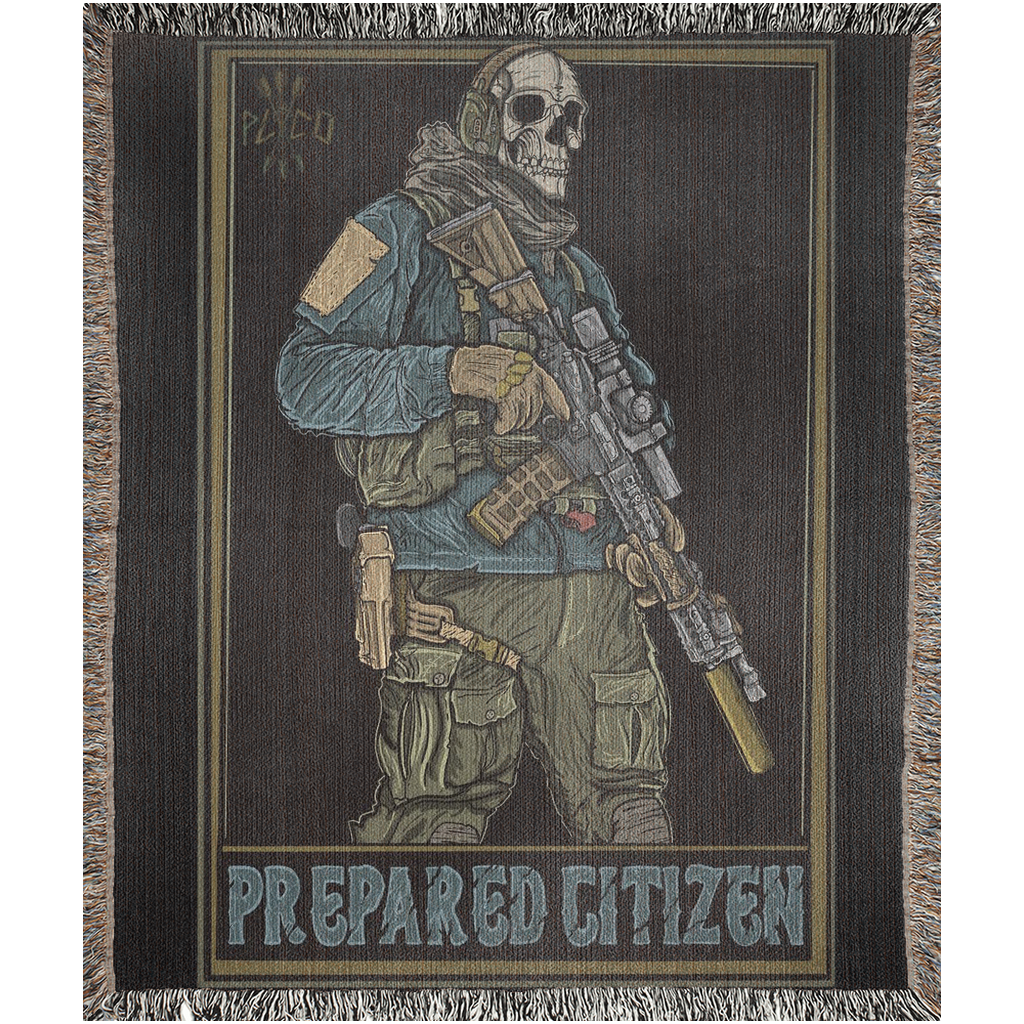 Prepared Citizen Woven Blanket