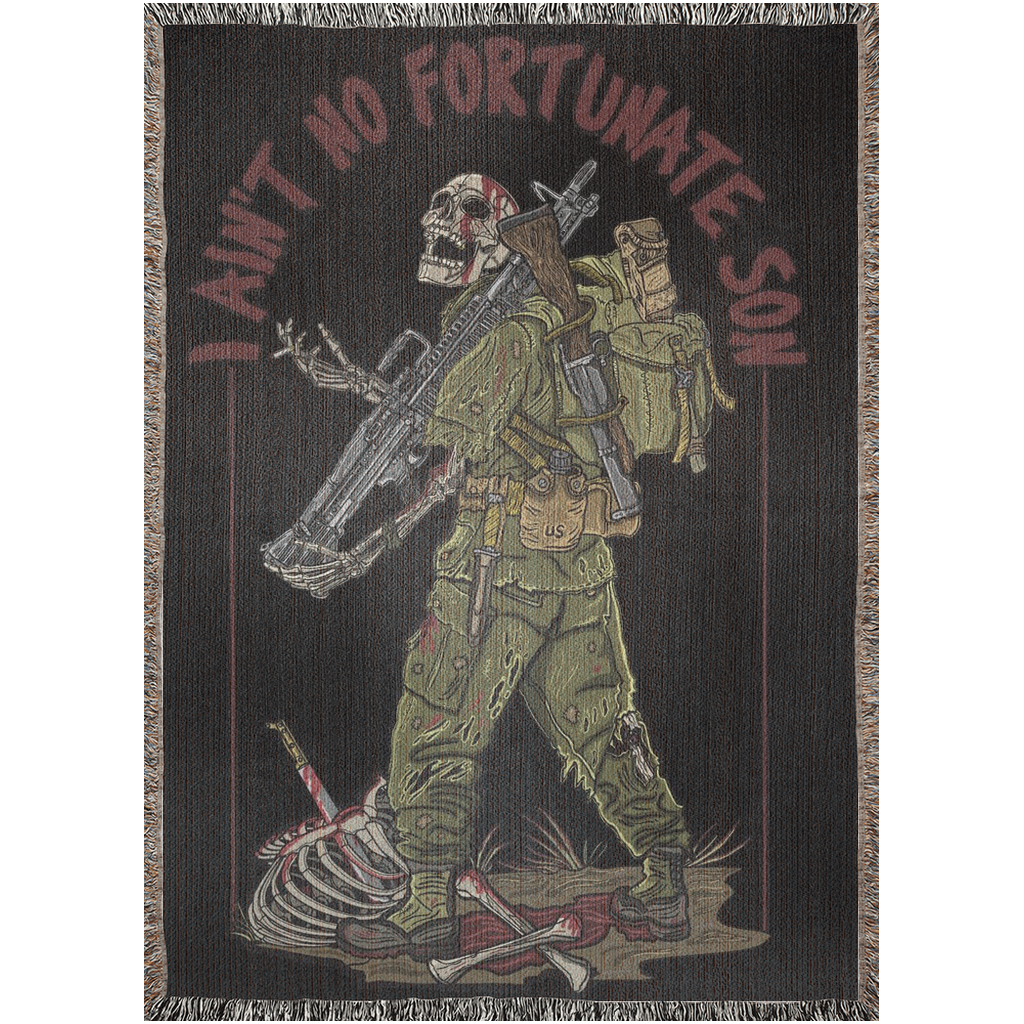 Fortunate Son Woven Blanket