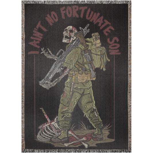 Fortunate Son Woven Blanket