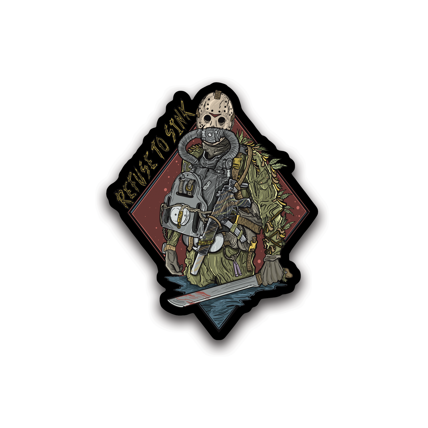 Crystal Lake Sticker