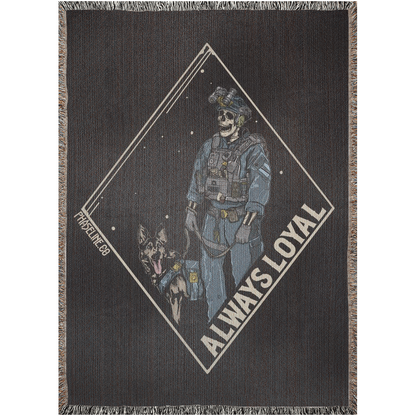 Always Loyal Woven Blanket