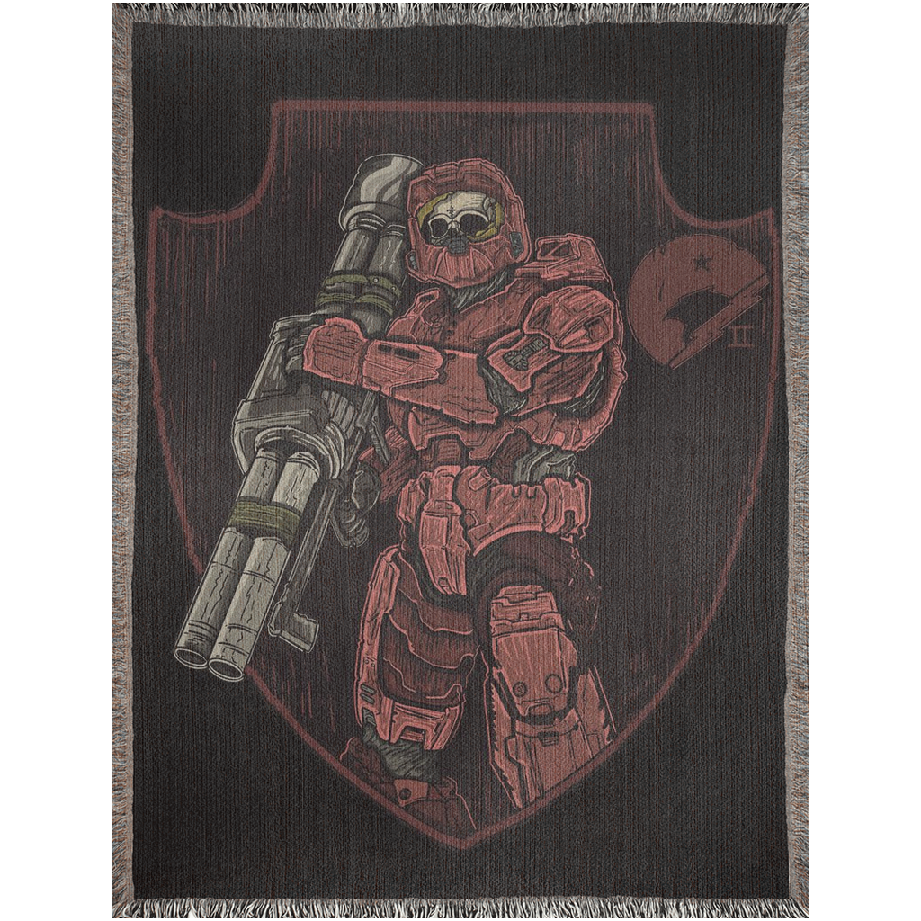 Red Team Woven Blanket