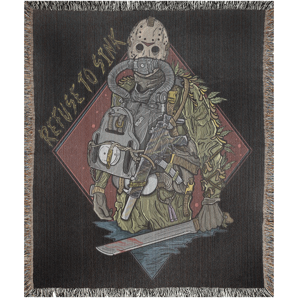 Crystal Lake Woven Blanket