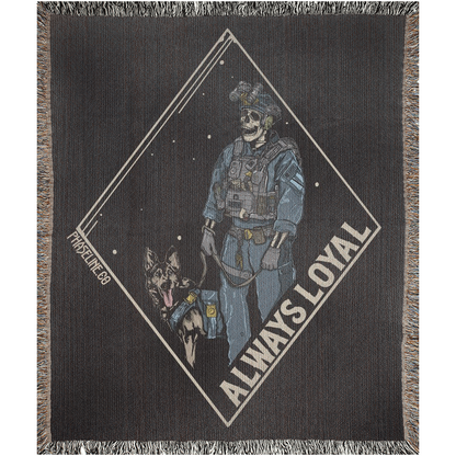 Always Loyal Woven Blanket