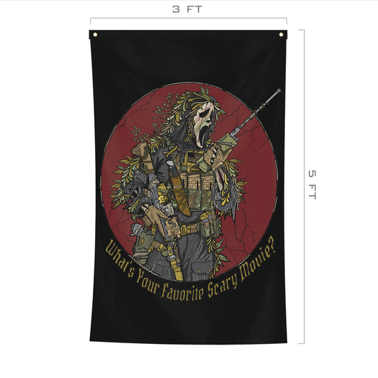 Ghostface Flag