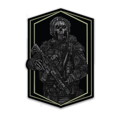 Ghost Blackout Sticker