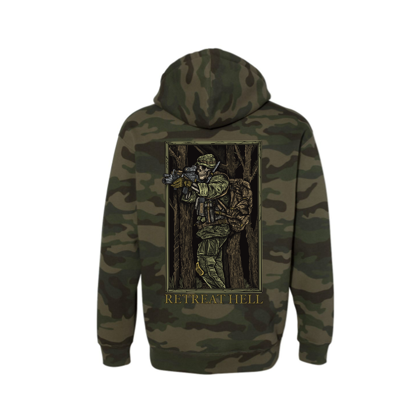 Retreat Hell Hoodie