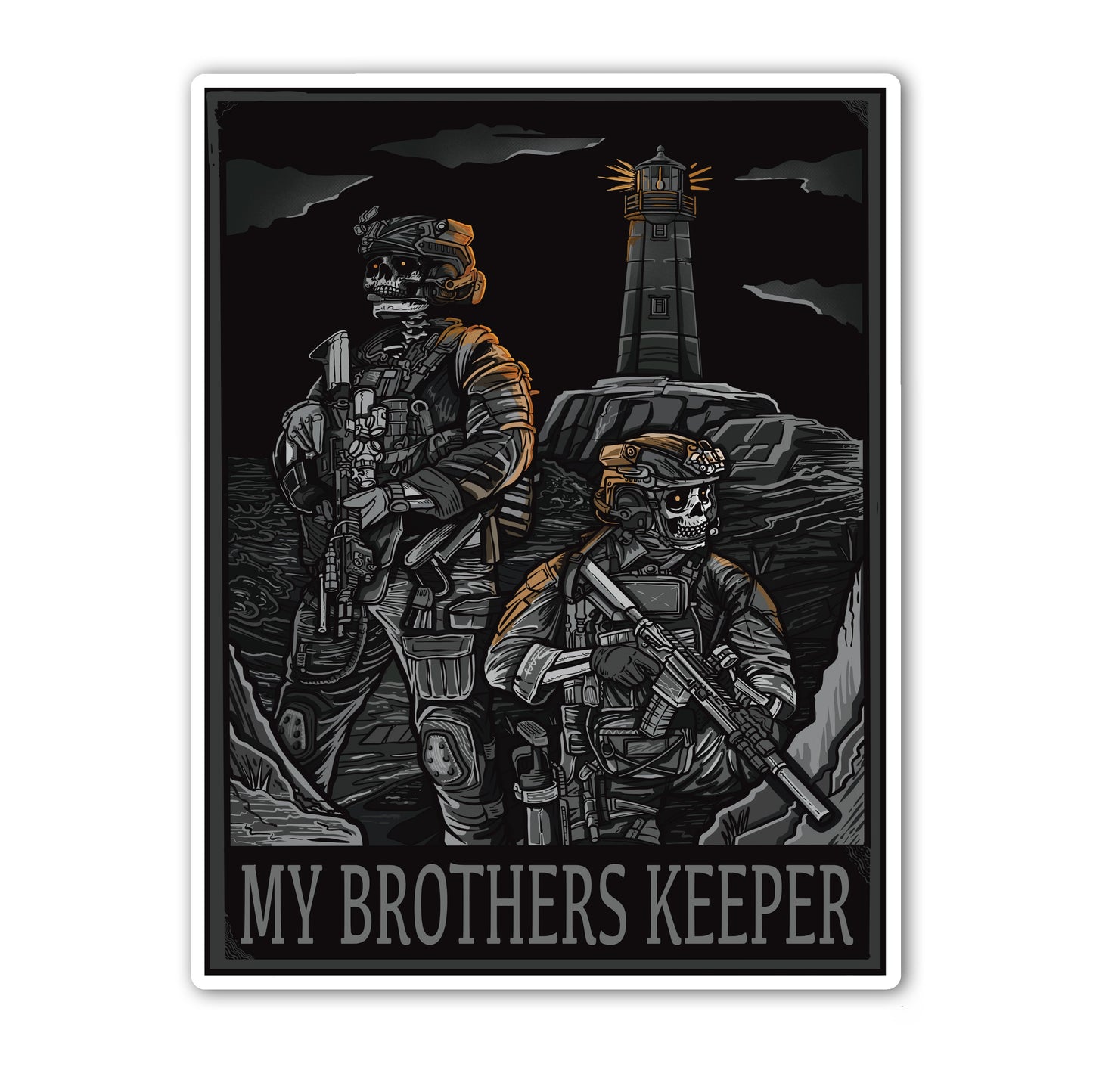 My Brothers Keeper Sticker