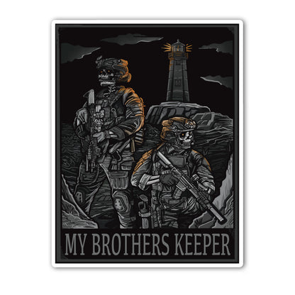 My Brothers Keeper Sticker