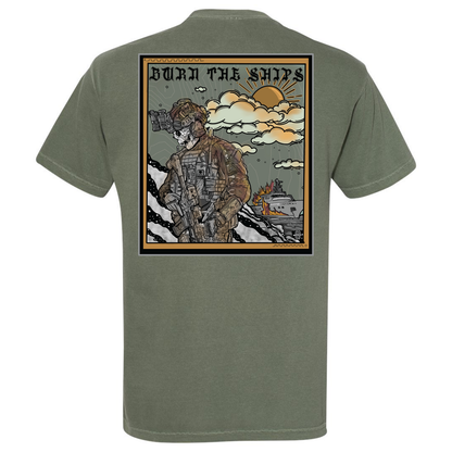 Burn The Ships Heavyweight Tee
