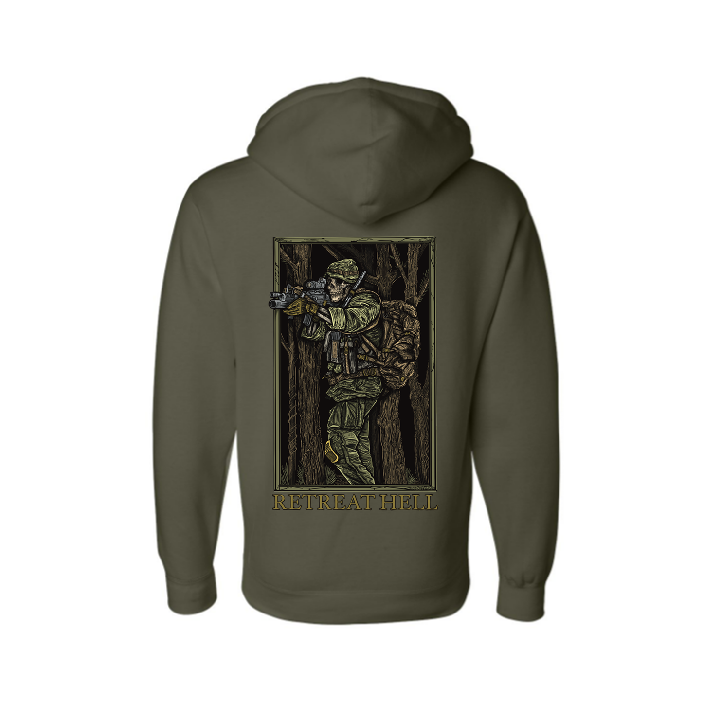 Retreat Hell Hoodie