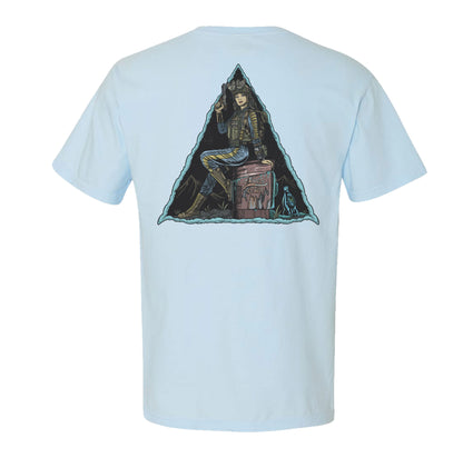 Orange Colored Sky Heavyweight Tee
