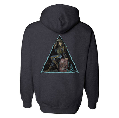 Orange Colored Sky Hoodie