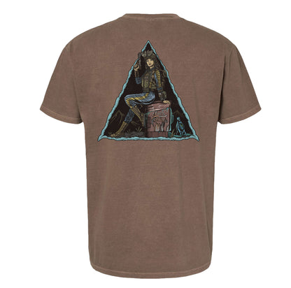Orange Colored Sky Heavyweight Tee