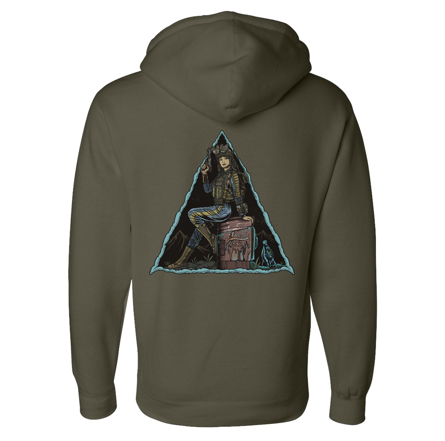 Orange Colored Sky Hoodie