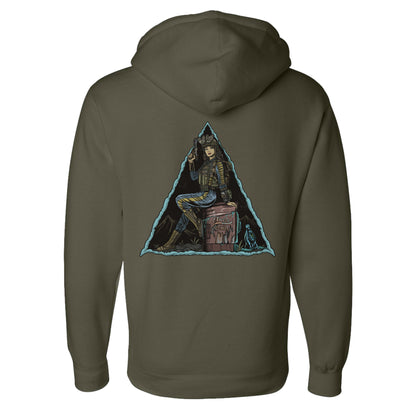 Orange Colored Sky Hoodie