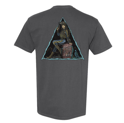 Orange Colored Sky Heavyweight Tee