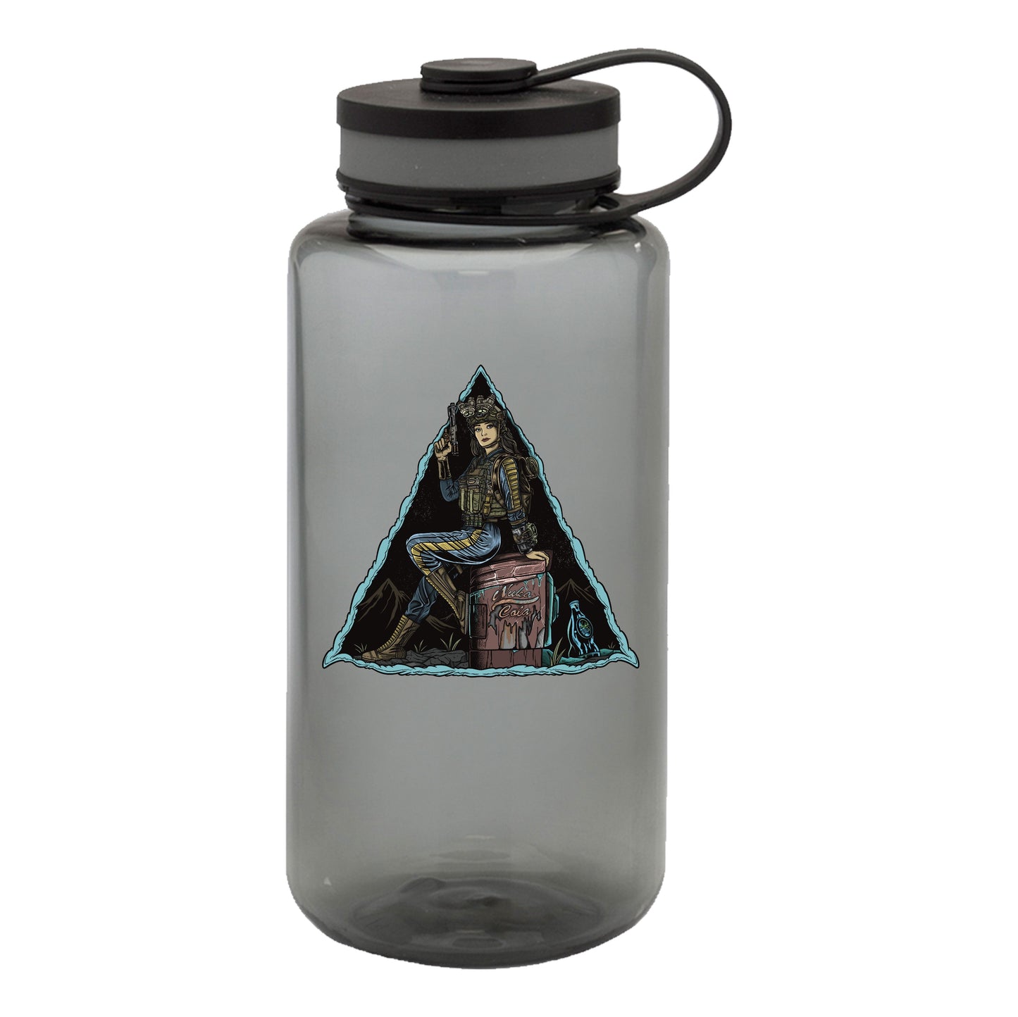 Orange Colored Sky Water Bottle