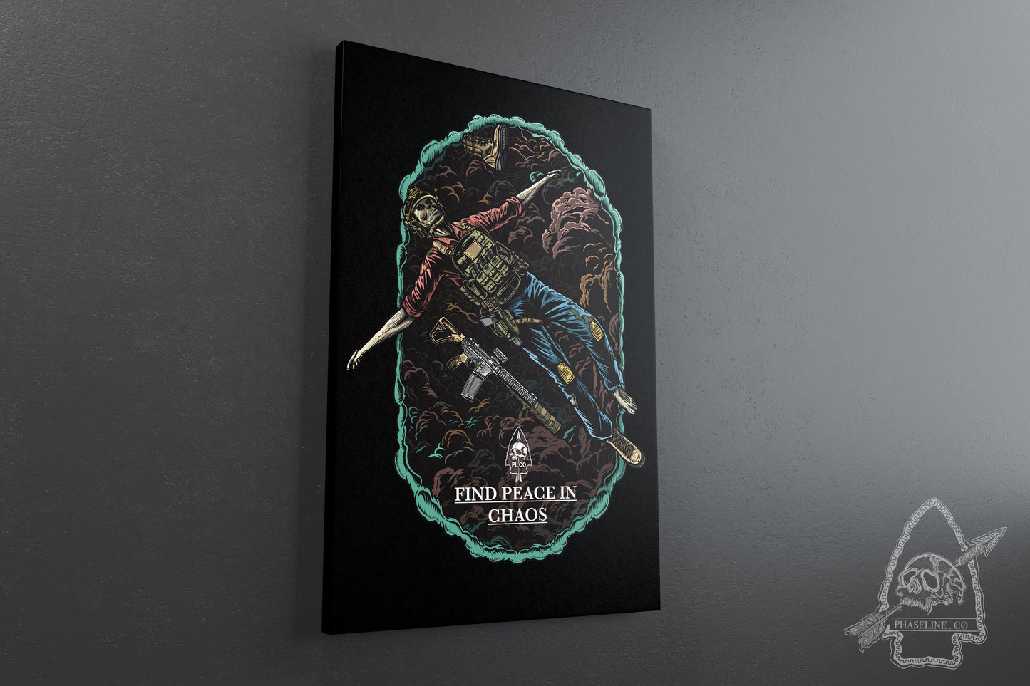 Peace In Chaos Canvas