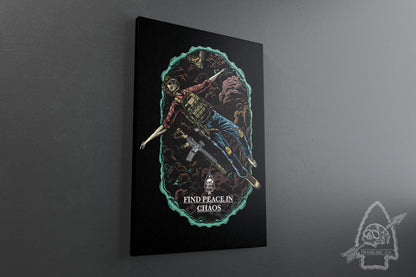 Peace In Chaos Canvas