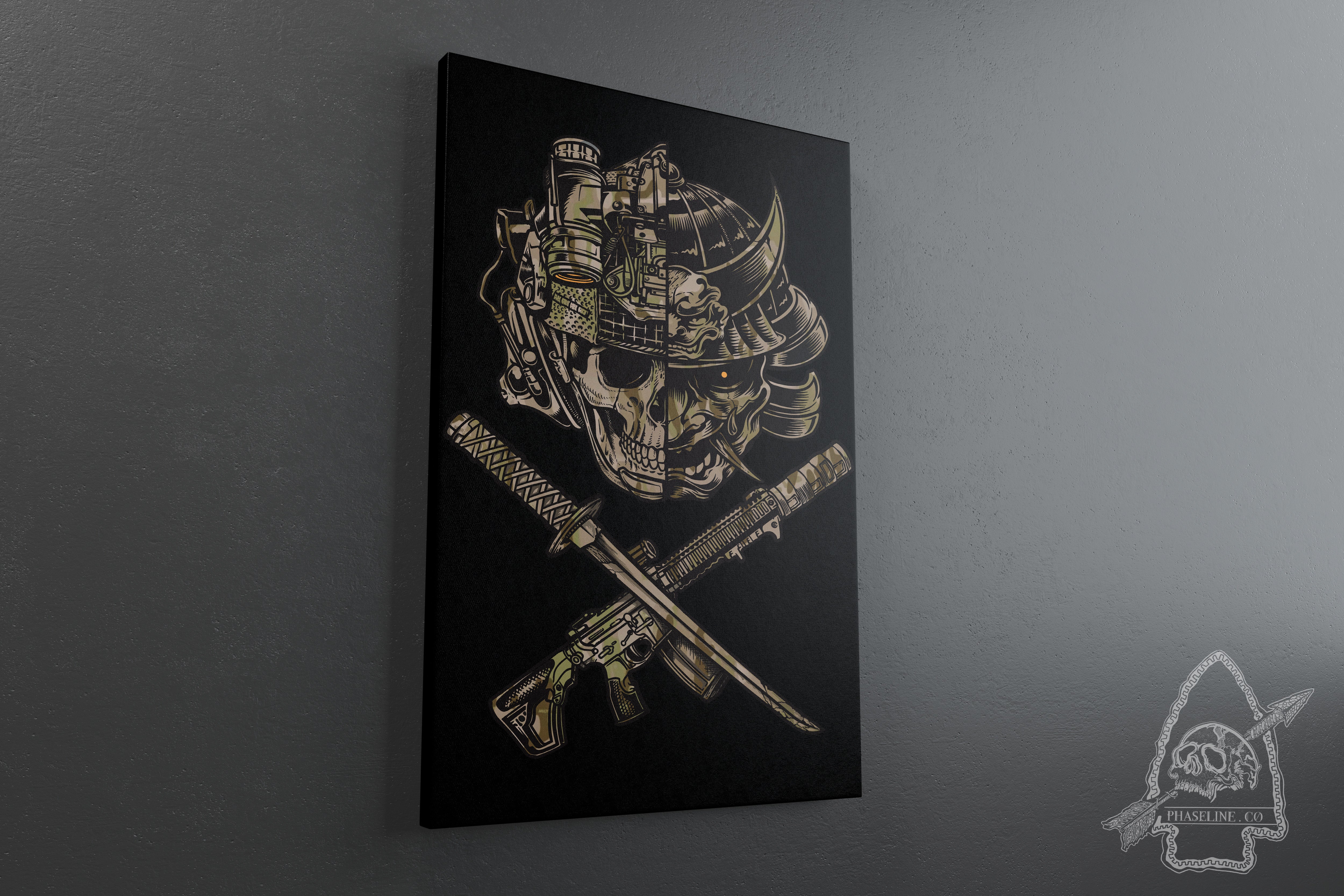 Warrior Spirit Canvas – Phaselineco