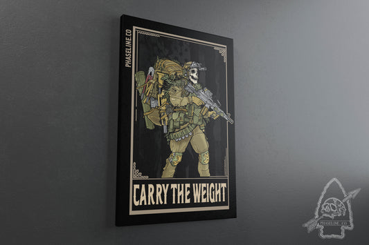 Carry The Weight Canvas
