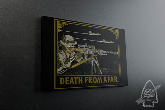 Death From Afar Canvas