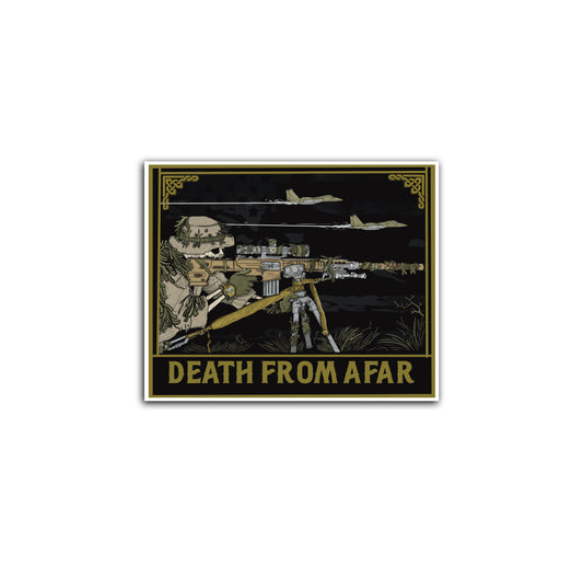 Death From Afar Sticker